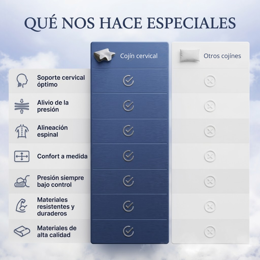 Almohada Cervical Ergonómica®