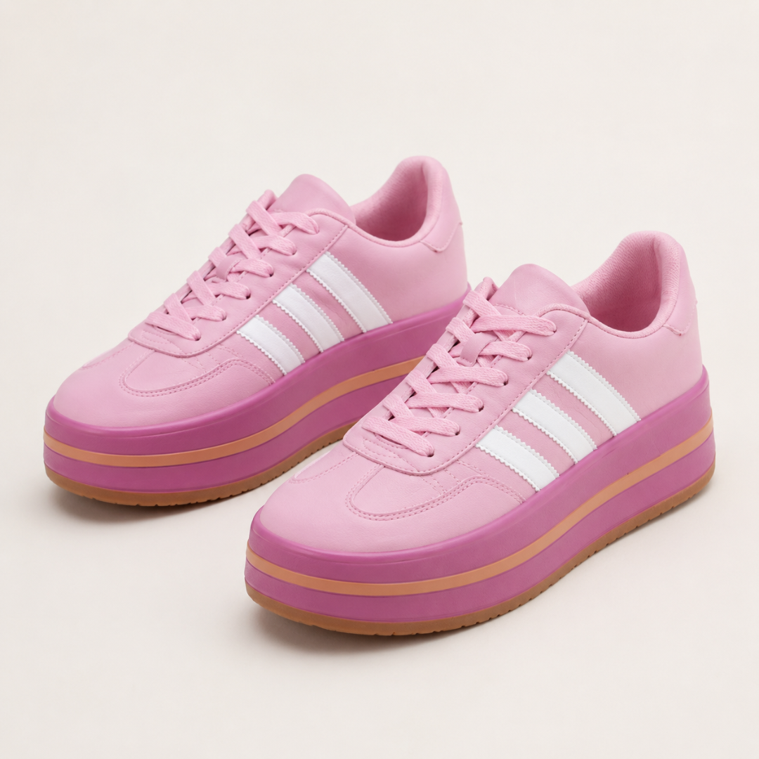Zapatillas con plataforma de estilo urbano