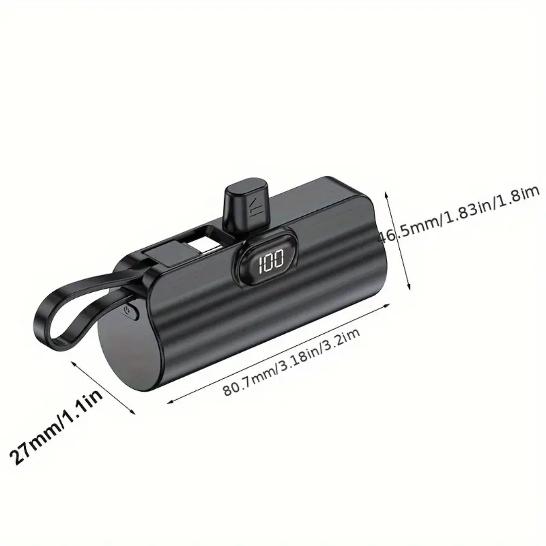 Cargador Portátil Mini Energía de Bolsillo®