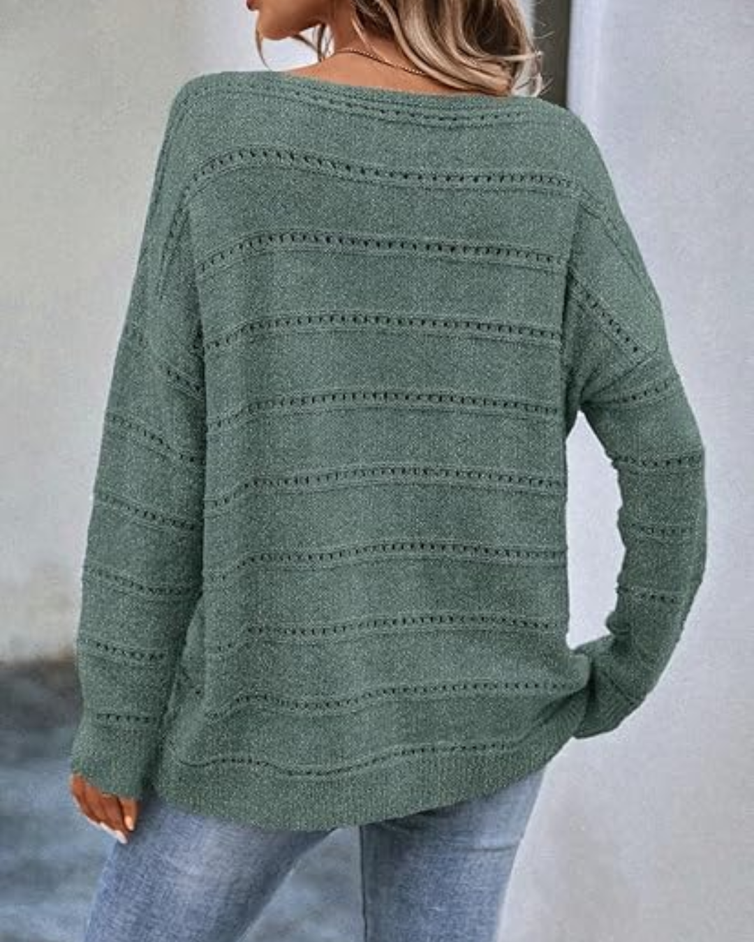 Suéter Holgado de Punto para Mujer