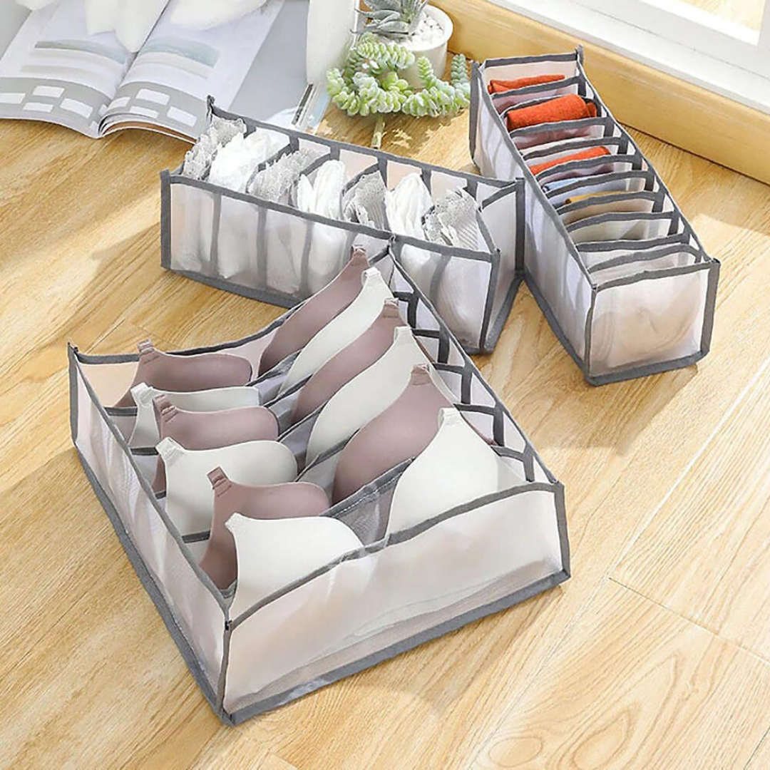 Set de 6 Organizadores Premium para Maximizar el Espacio en tus Cajones