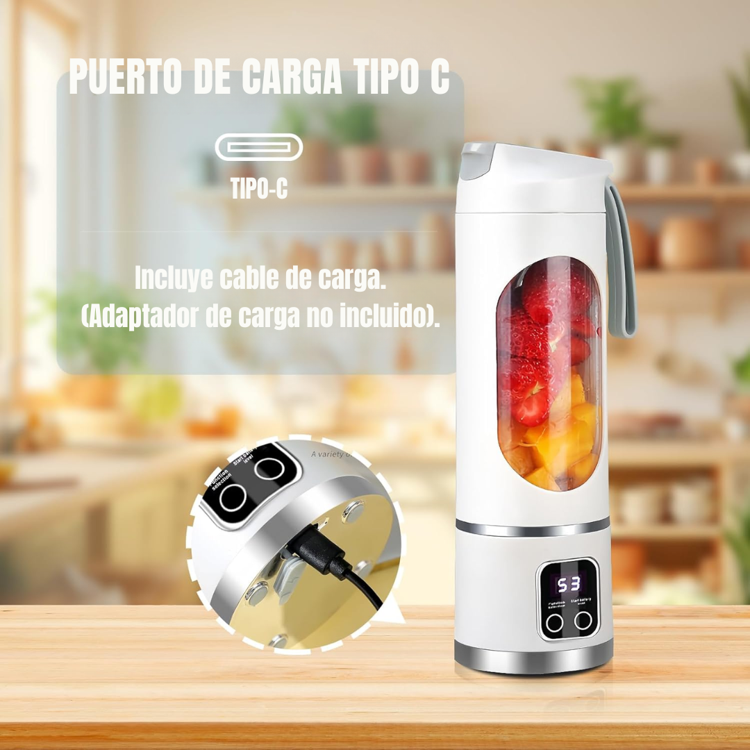 Mini Batidora Portátil Inteligente