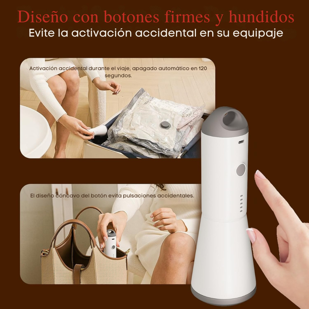 Bolsas de almacenamiento al vacío para viajes