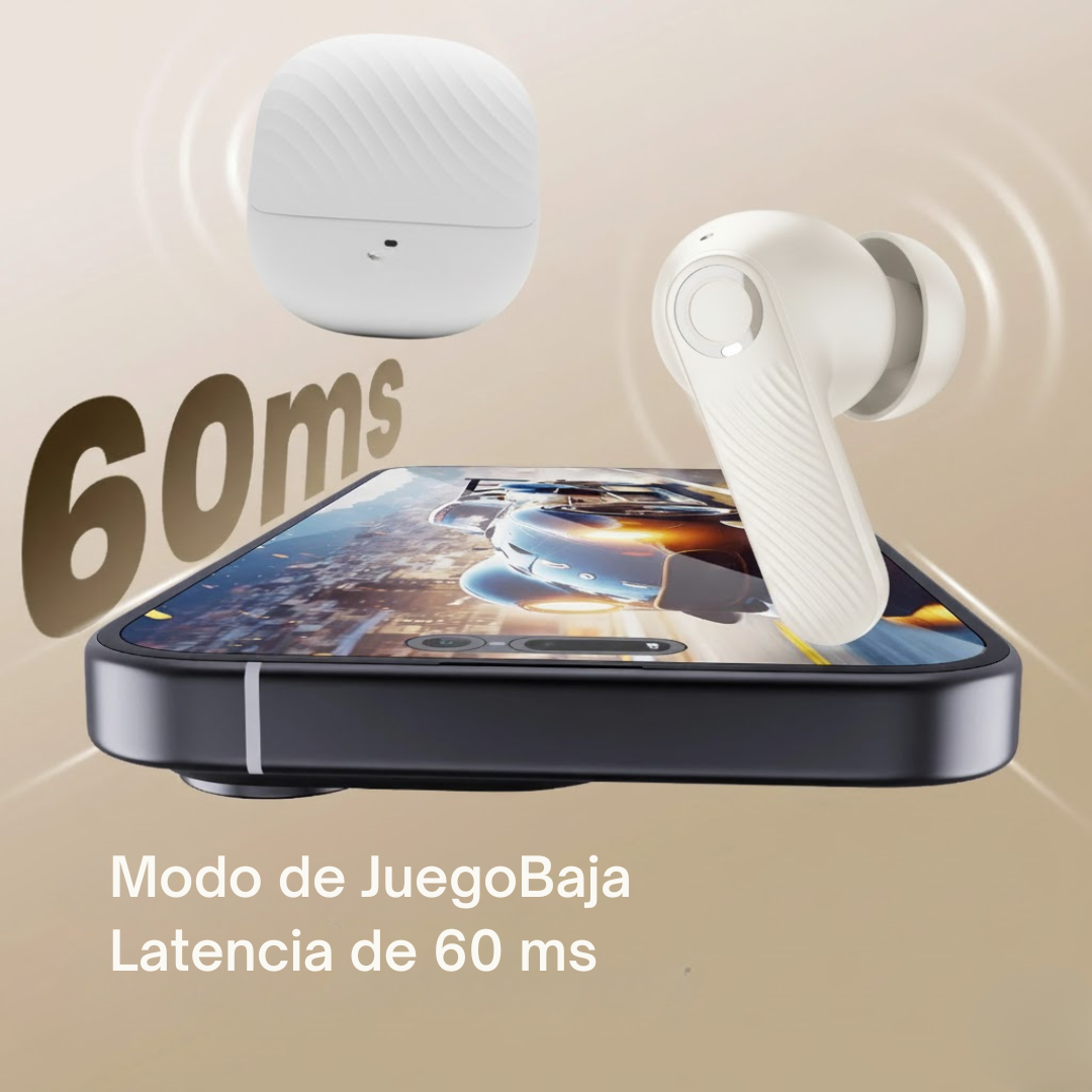 Auriculares Inalámbricos con Cancelación de Ruido y Carga Ultrarrápida®