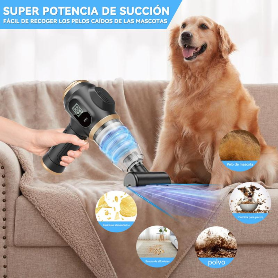 Aspiradora Inalámbrica de Mano 6 en 1 con Pantalla Inteligente