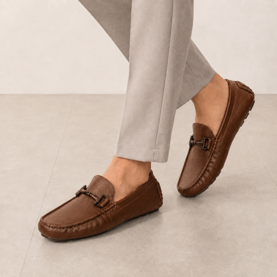 Mocasines de Piel Elegante®