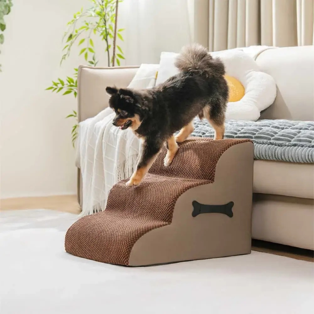 Escalera ajustable con diseño suave y antideslizante para mascotas®