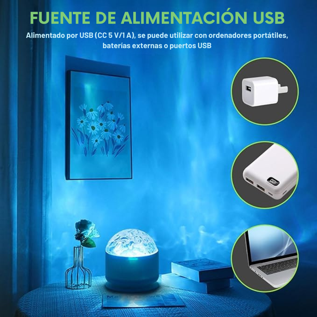 Proyector de aurora para el hogar®