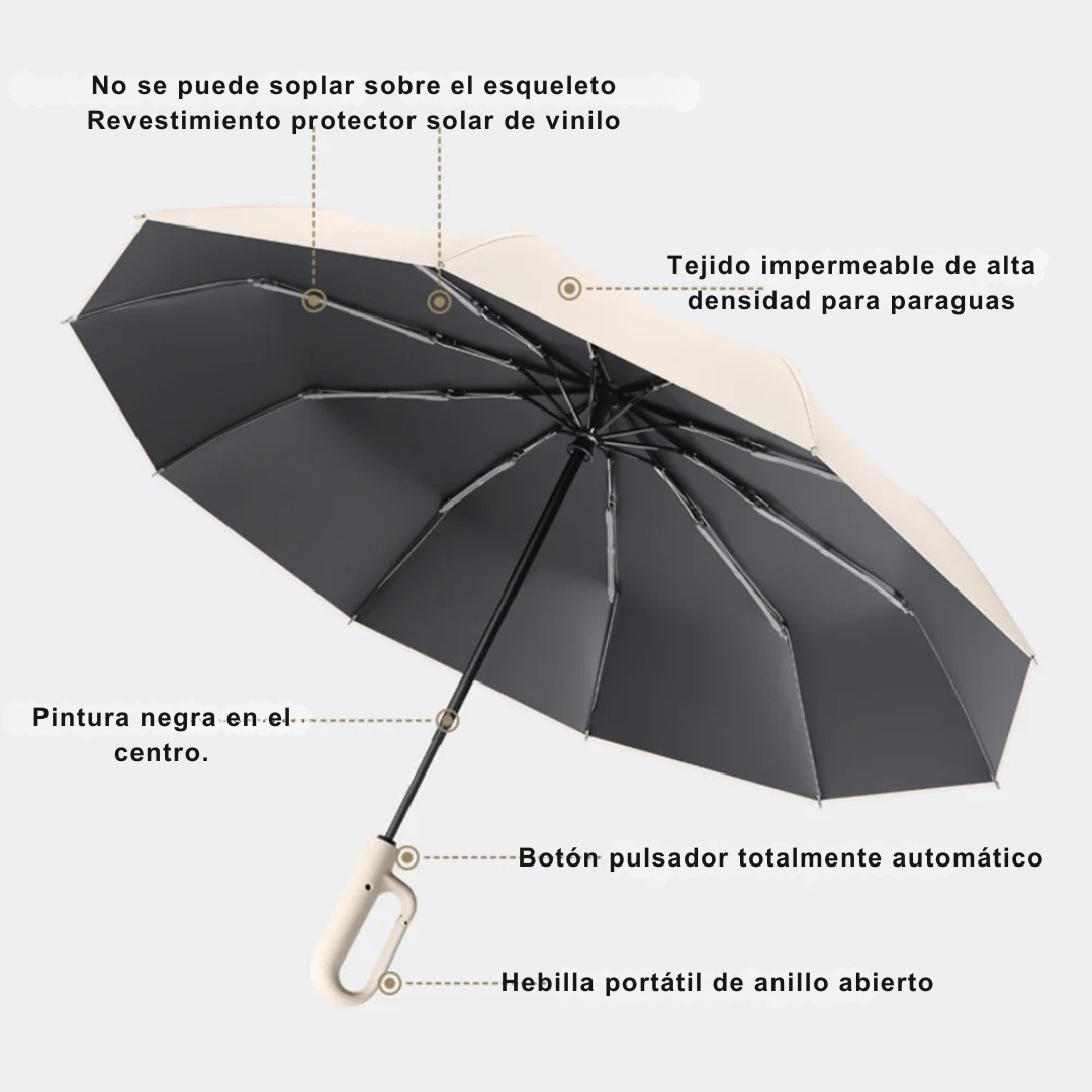 Paraguas con Bucle Totalmente Automático de 105 cm