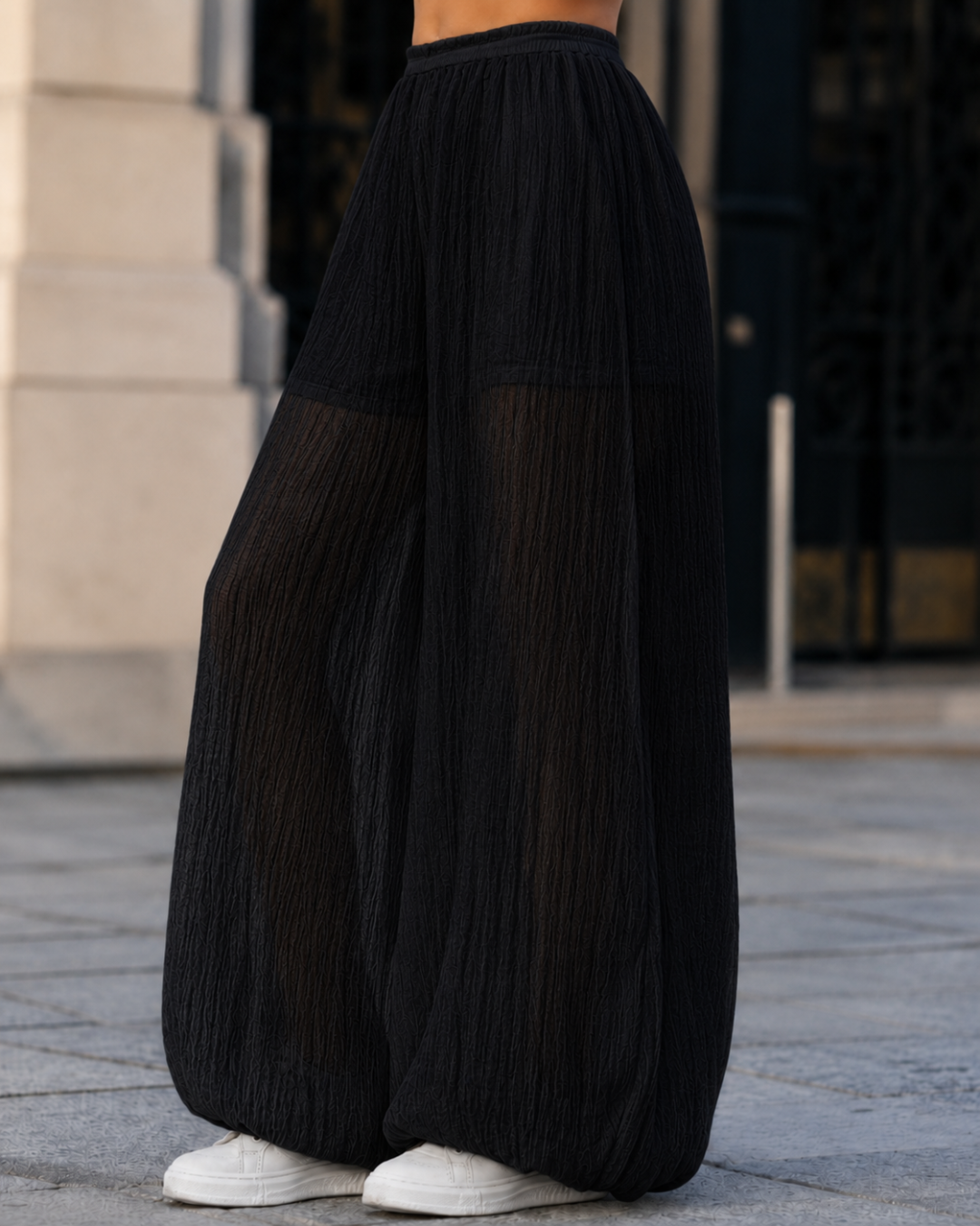 Pantalón de Tul Tipo Globo