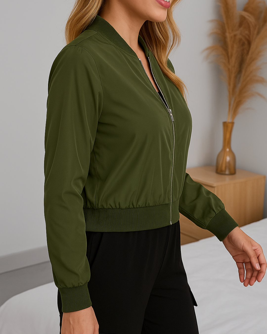 Chaqueta de cremallera para mujer®