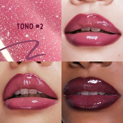 Labial Dúo de Larga Duración y Efecto Voluminizador (OFERTA 2X1)
