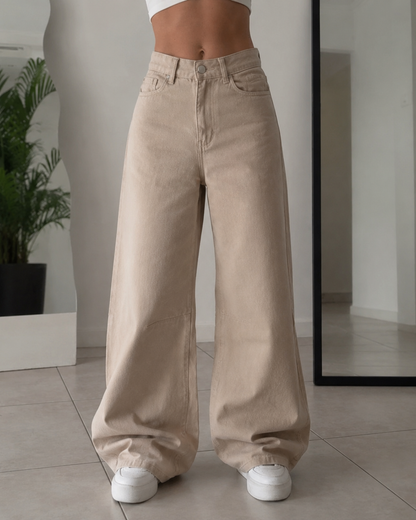 Pantalón de pierna ancha y cintura alta®
