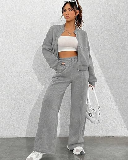 Conjunto deportivo con tejido suave para para mujer