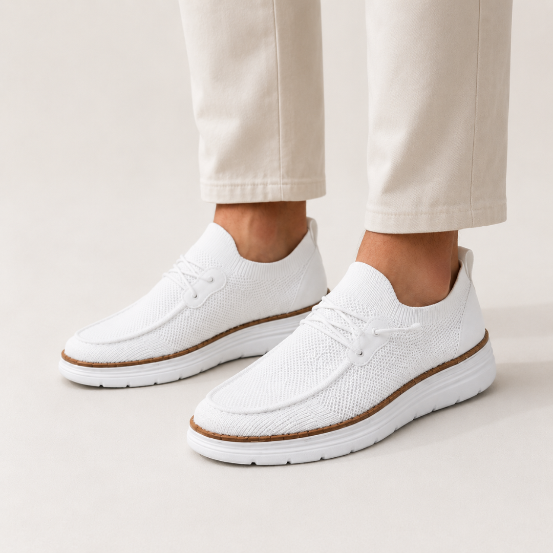 Zapatos Casual de Malla con Cordones