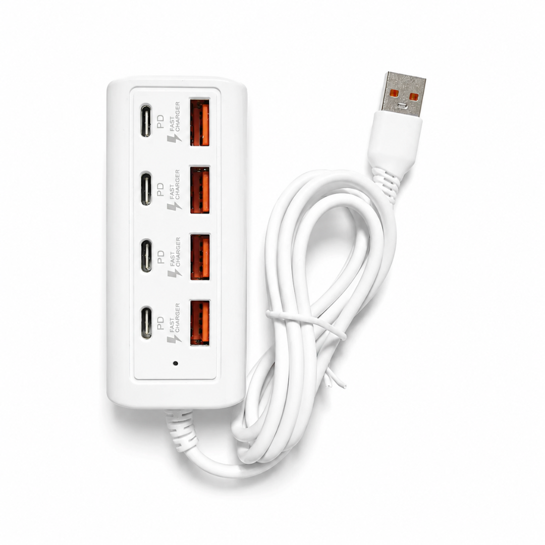 Concentrador de Carga Rápida 8 en 1®