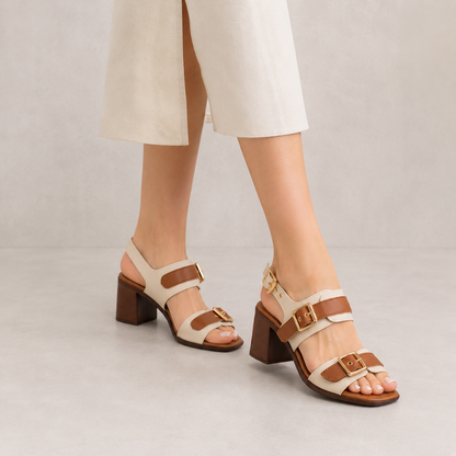 Sandalias de Tacón Grueso®