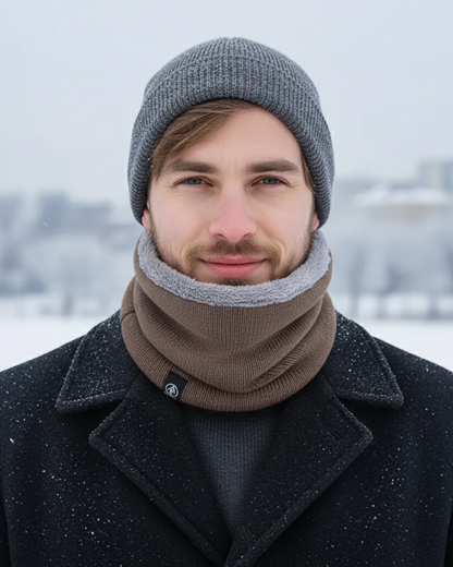Bufanda de Cuello Elegante con Forro de Terciopelo®