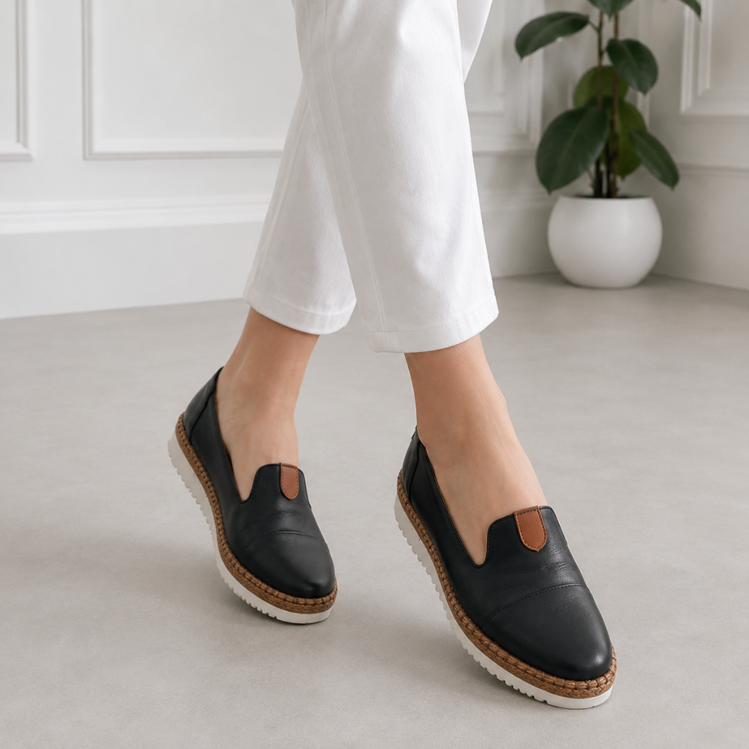Zapato Plano con Detalle de Yute®