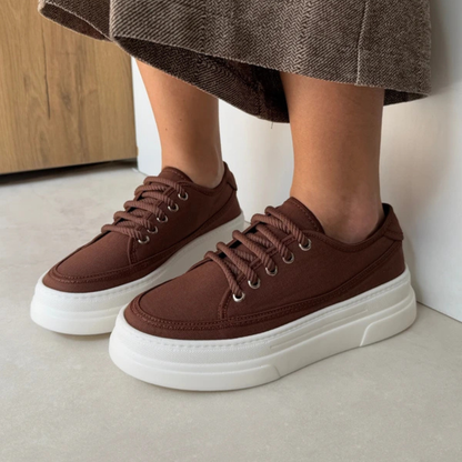 Zapatillas de Lino con Plataforma®
