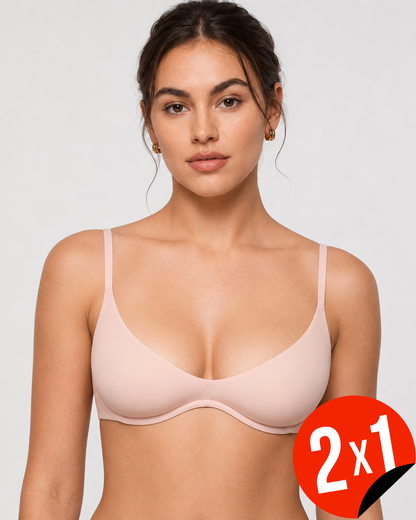 Sujetador Suave con Escote Profundo (OFERTA 2X1)®