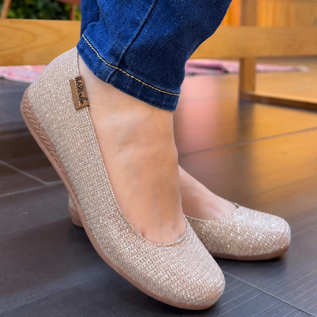 Bailarinas con Brillo de Suela Confort®