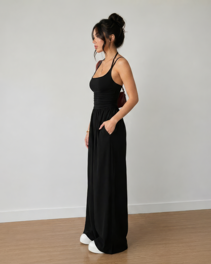 Conjunto Elegante de Top y Pantalón