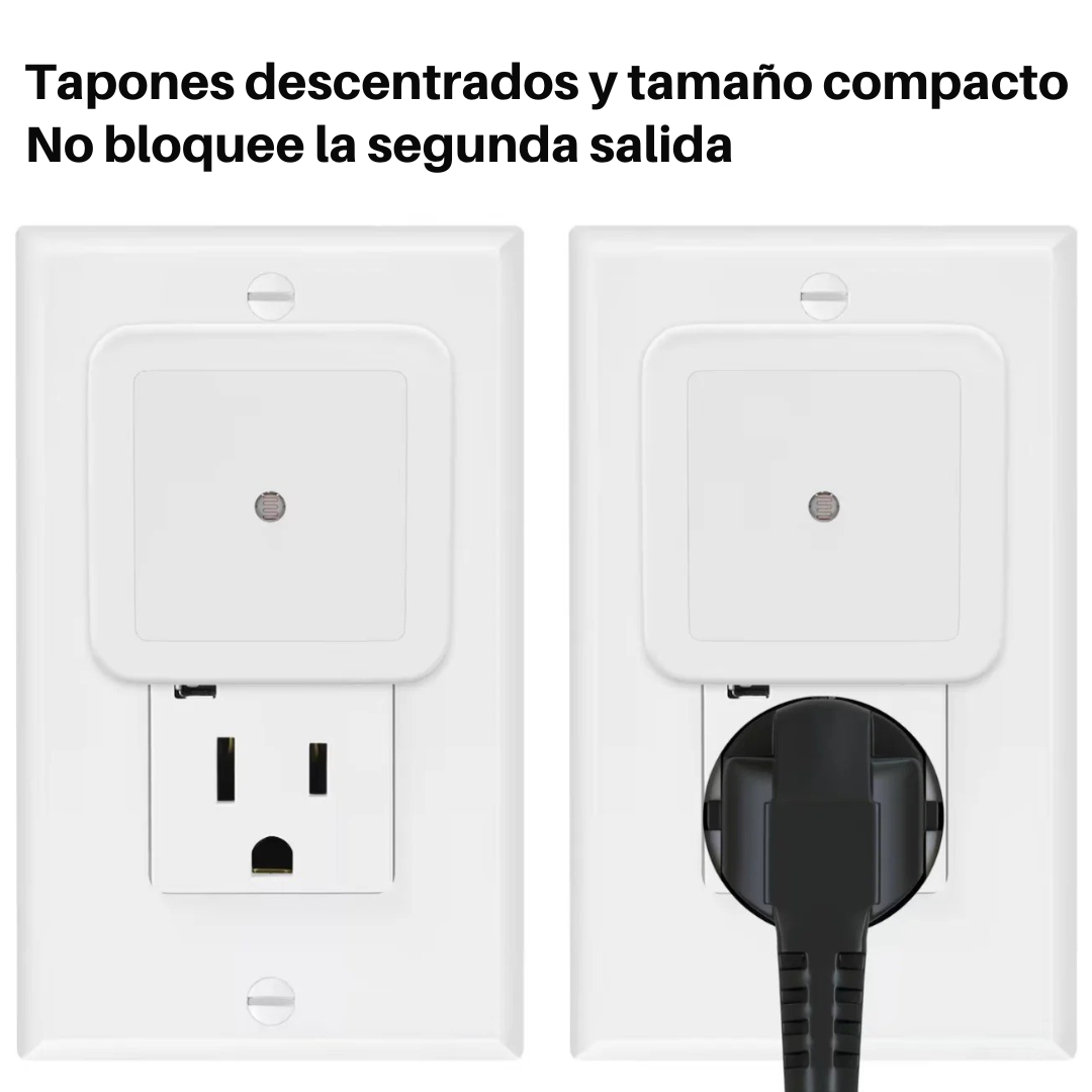 Luz Nocturna LED con Sensor de Anochecer a Amanecer®
