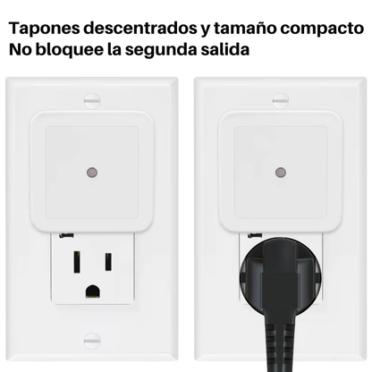Luz Nocturna LED con Sensor de Anochecer a Amanecer®