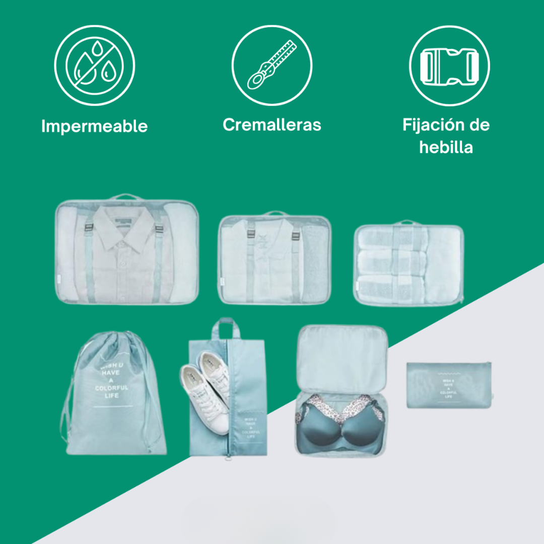 Set Organizador de Viaje
