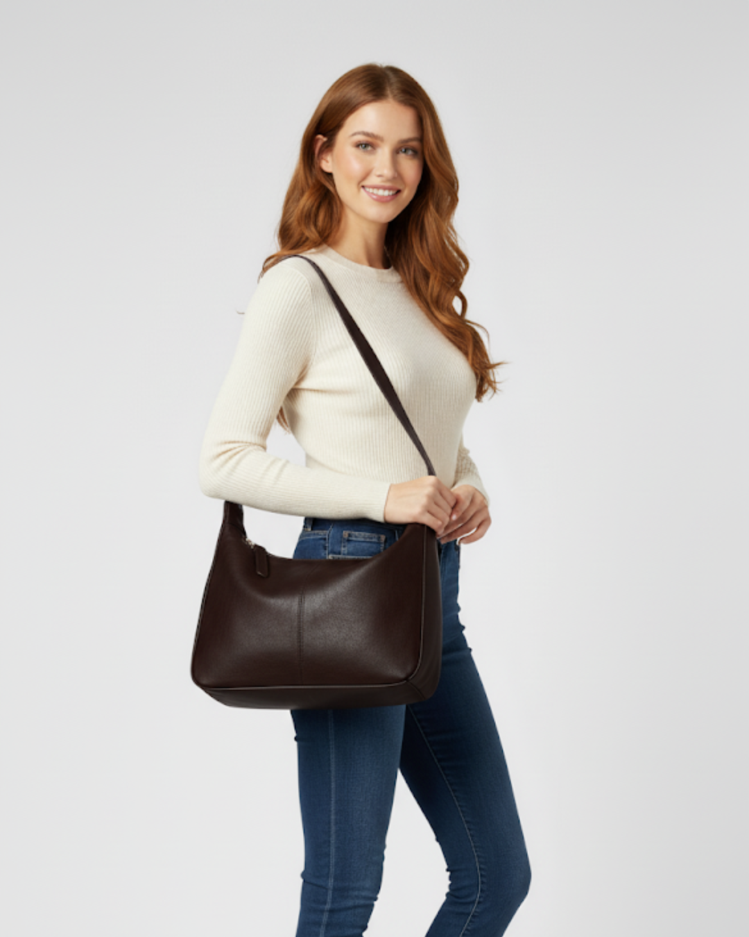 Bolso de hombro en cuero para mujer®