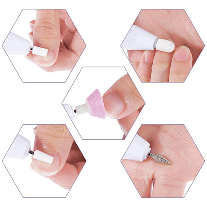 Set Profesional de Manicura y Pedicura 5-en-1