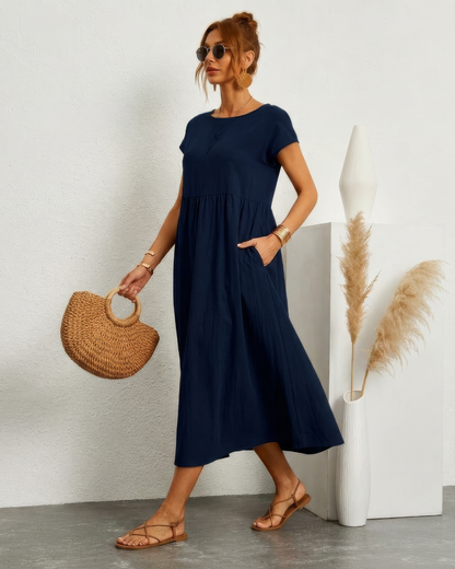 Vestido Largo con Estilo Boho