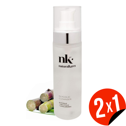 Limpiador Exfoliante Facial con Ácido Glicólico (OFERTA 2X1)
