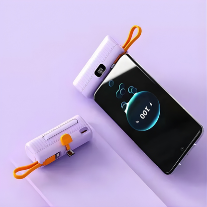 Mini Banco de Energía Portátil con Soporte Integrado®