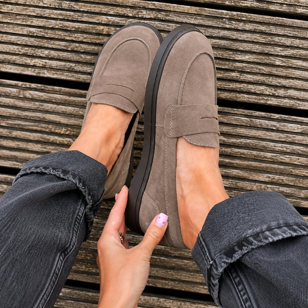 Mocasines Clásicos con Suela de Goma