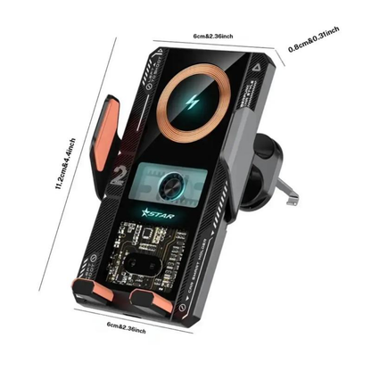Cargador Inalámbrico para Coche de 15W con Sujeción Automática