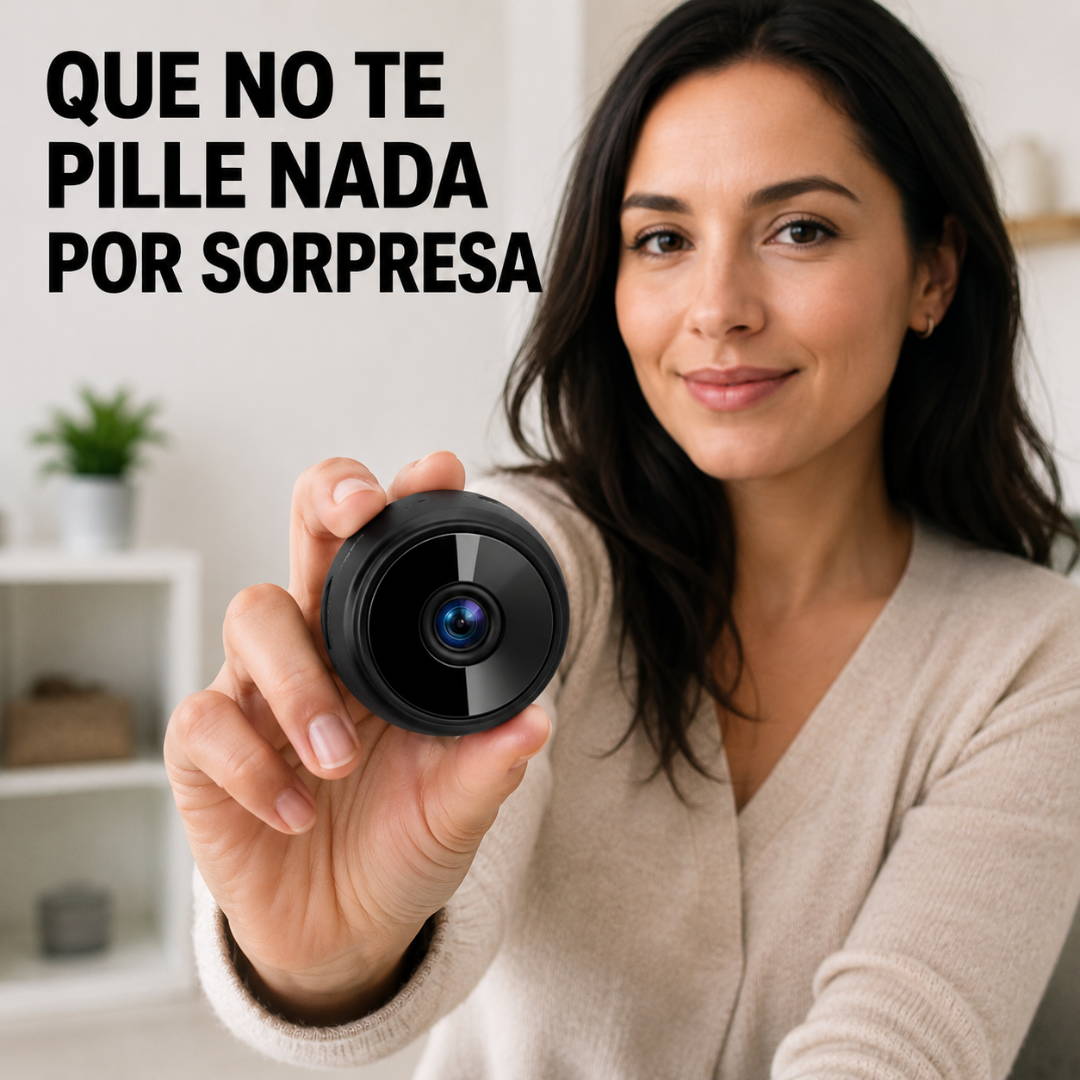 Mini Cámara WiFi de Vigilancia para el Hogar