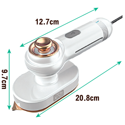 Plancha de Vapor Compacta de Doble Posición