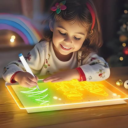 Pizarra LED Acrílica con Efecto Neón