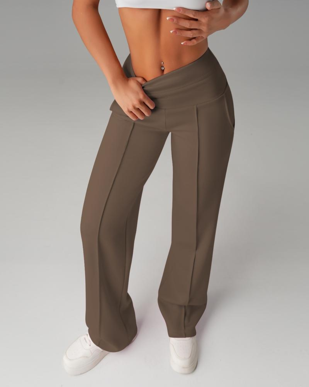 Pantalón Deportivo de Cintura Alta