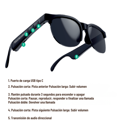 Gafas de Sol con Altavoz®