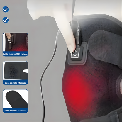 Rodillera Térmica con Calentamiento Ajustable