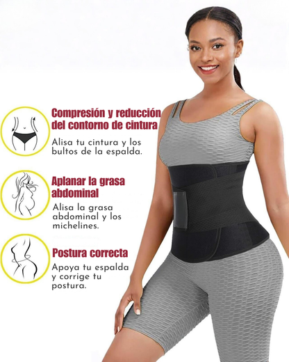 Cinturón Moldeador de Cintura y Faja de Entrenamiento con Soporte Lumbar