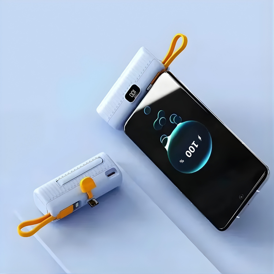 Mini Banco de Energía Portátil con Soporte Integrado®