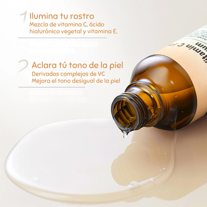 Serum Facial Revitalizante de Vitaminas C y E - 60ml (OFERTA 2X1)®