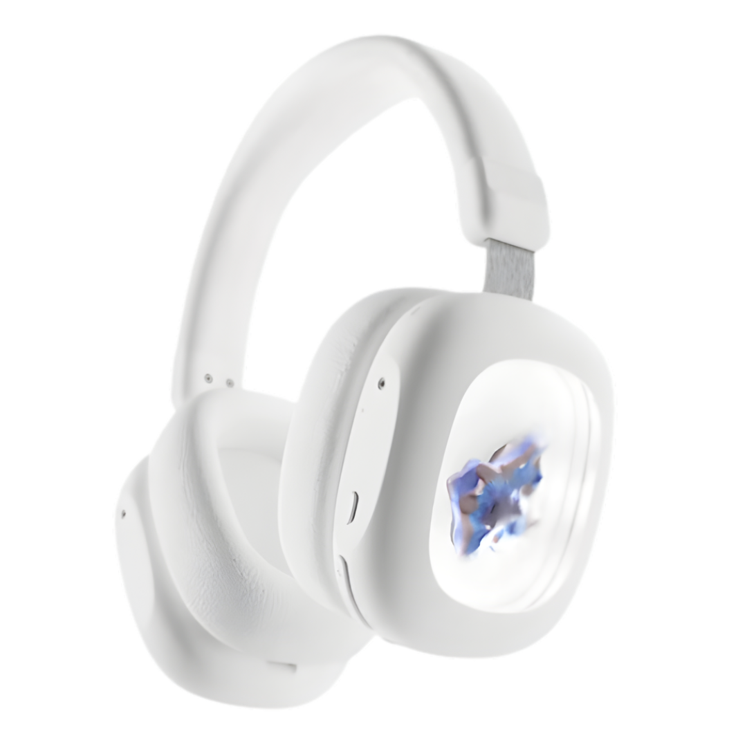 Auriculares inmersivos con efecto ferrofluido