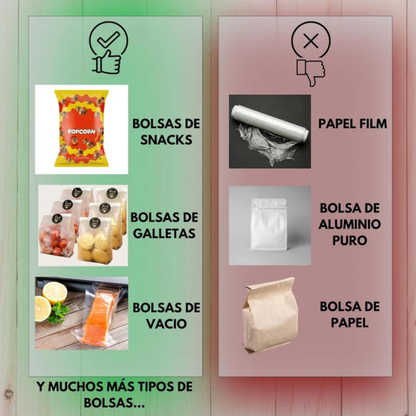 Mini sellador para la Conservación de Alimentos®