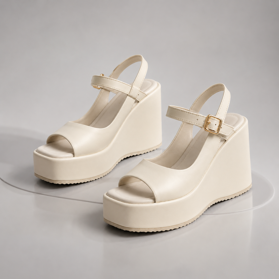 Sandalias de Cuña en Piel®