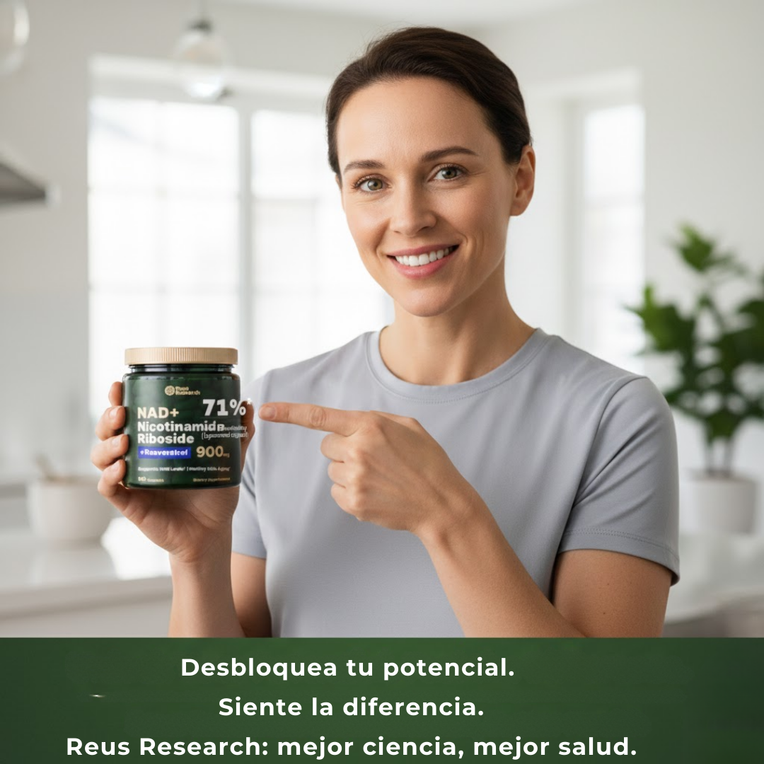 Suplemento Avanzado de NAD Liposomal